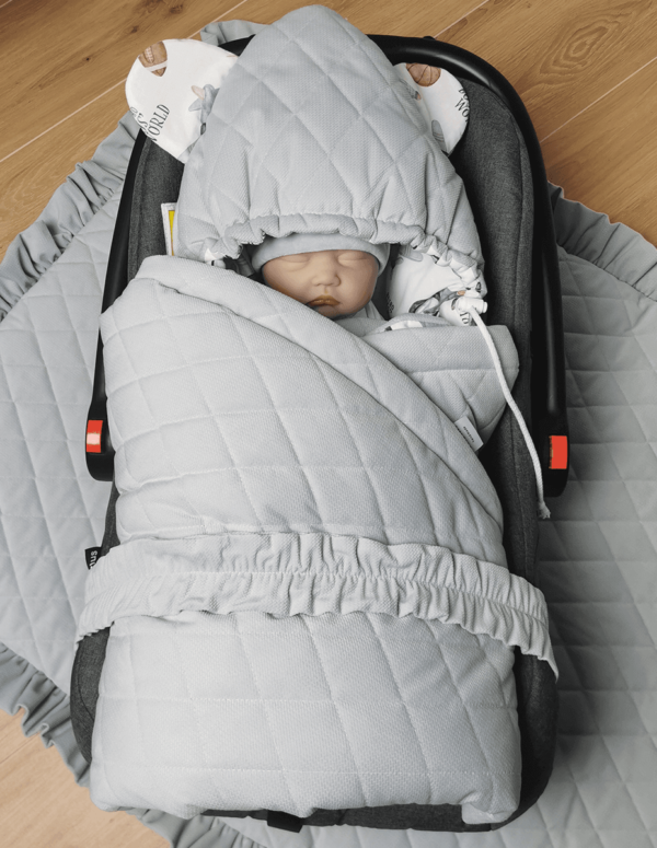 Swaddle cover for a car seat - Gajka