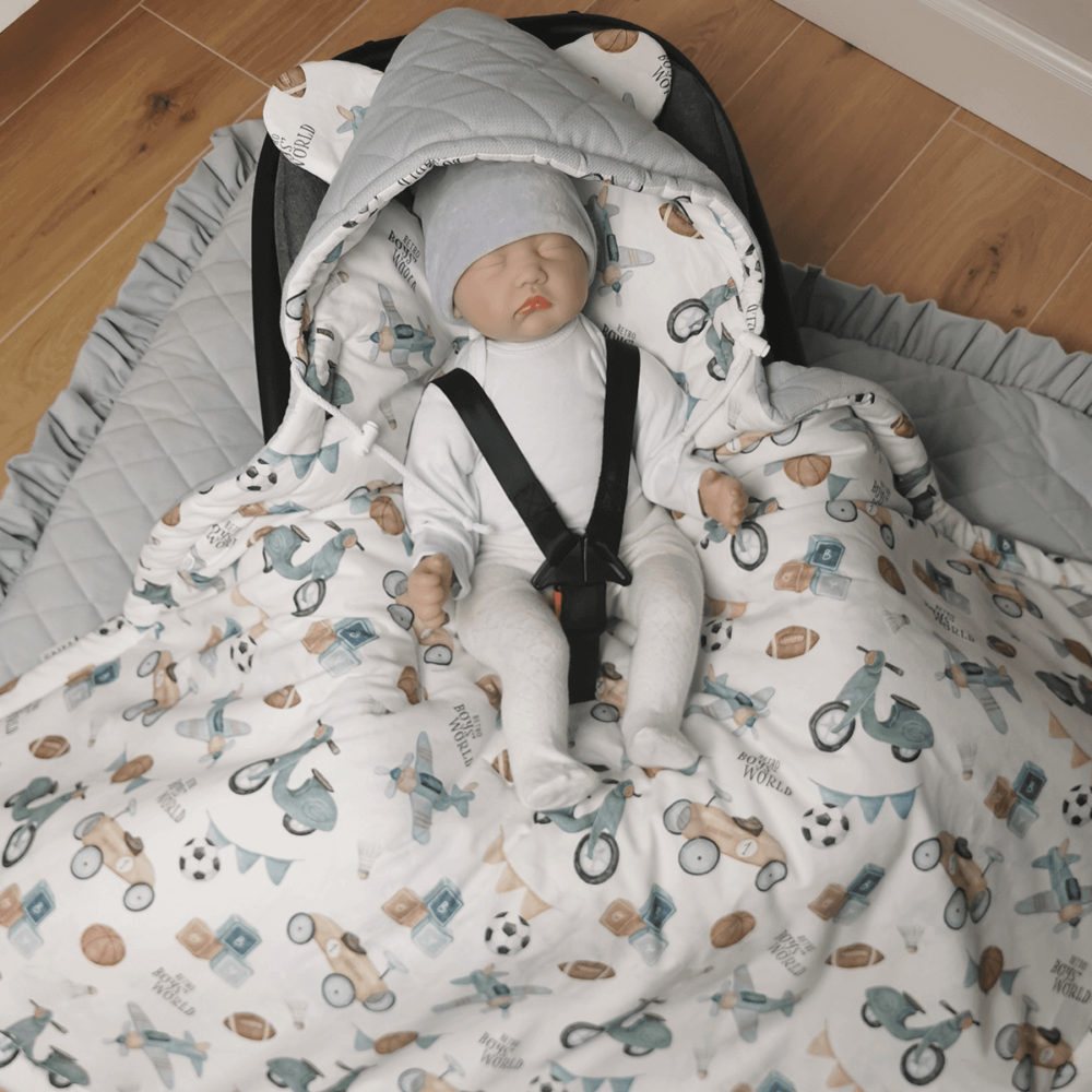 Swaddle cover for a car seat - Gajka